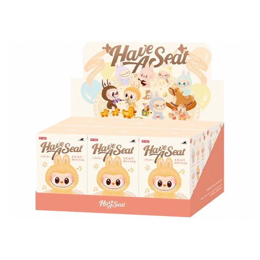 Pop Mart Labubu The Monsters Have a Seat Vinyl Plush Sealed Case (6 Blind Boxes)