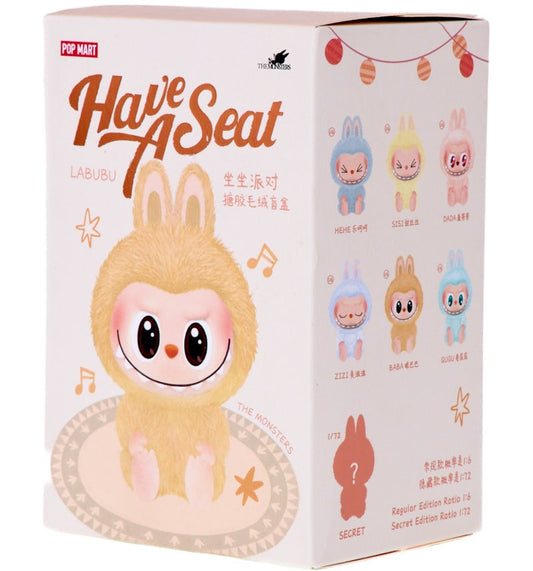 Pop Mart  THE MONSTERS - Have a Seat Vinyl Plush Blind Box